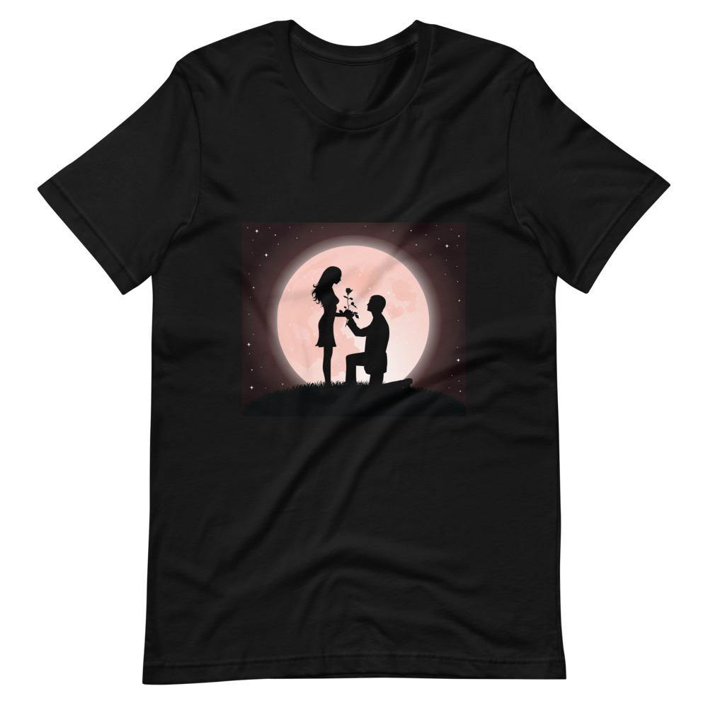 Moonlight Engagement - Unisex T-shirt - PerfectWeddingShop