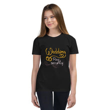 Afbeelding in Gallery-weergave laden, Wedding Ring Security - Youth T-Shirt - PerfectWeddingShop
