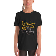 Afbeelding in Gallery-weergave laden, Wedding Ring Security - Youth T-Shirt - PerfectWeddingShop
